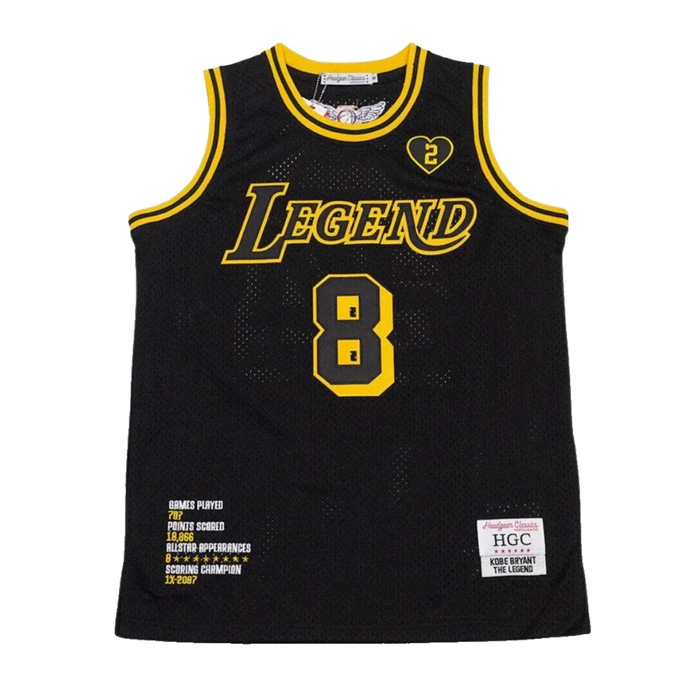 Headgear Classics Kobe Bryant jersey